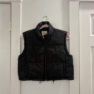 Thread & Supply Black and Pink Vest